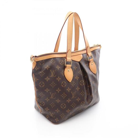 LOUIS VUITTON Brown Monogram Leather Bag - Picture 3 of 11